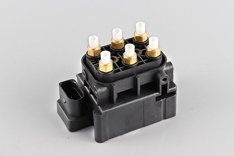 Air Suspension Compressor Solenoid Valve Block For Audi Q7 VW Touareg
