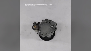 Mercedes W212 Power Steering Pump Replacement