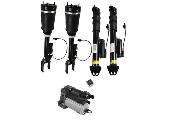 Set Of Complete Front Rear Shock Absorber Kit Air Suspension Compressor For W164 X164 W164 ML320 ML350