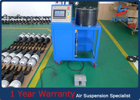 Gas - Filled Shock Absorber Air Suspension Crimping Machine 4kw Power 30Mpa System Pressure