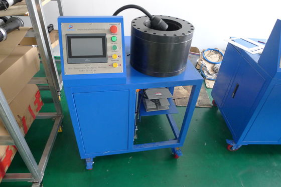 Rubber And Steel Material Hydraulic Hose Crimping Machine For Air Suspension Parts