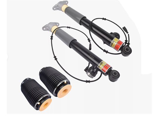 55411 3N510 55320-3M550 Rear Shock Struts w/ Electric & Air Spring Bag Set For Hyundai Equus 2011-2016