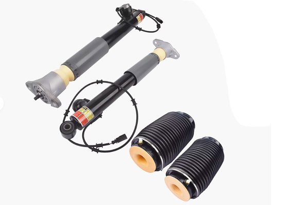 55411 3N510 55320-3M550 Rear Shock Struts w/ Electric & Air Spring Bag Set For Hyundai Equus 2011-2016
