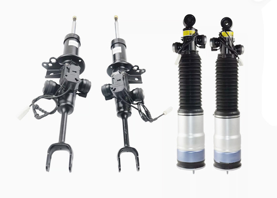 37116796926 37116796925 Front Rear LH & RH Air Suspension Struts W/EDC For BMW 7 Series F01 F02  740Li 750Li. 2009-2014