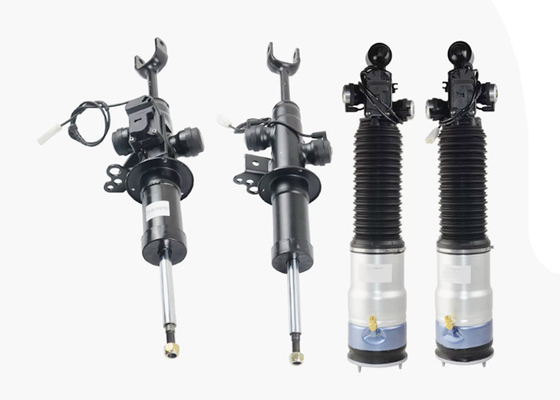 37116796926 37116796925 Front Rear LH & RH Air Suspension Struts W/EDC For BMW 7 Series F01 F02  740Li 750Li. 2009-2014