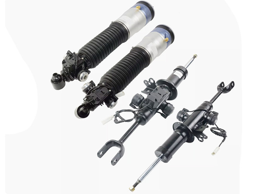 37116796926 37116796925 Front Rear LH & RH Air Suspension Struts W/EDC For BMW 7 Series F01 F02  740Li 750Li. 2009-2014