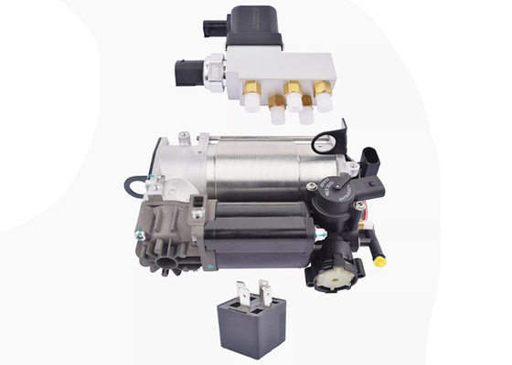 Air Suspension Compressor A2113200158 + Valve Control Block Set For Mercedes Benz W219 W211.