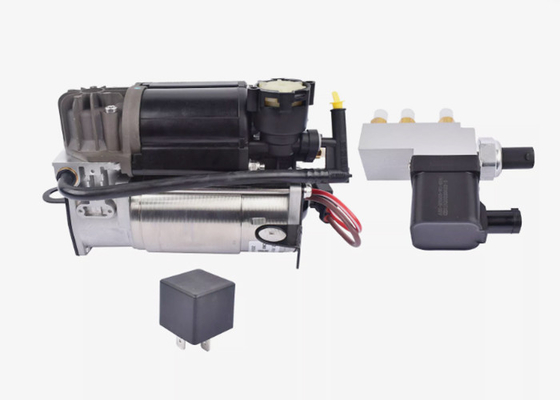 Air Suspension Compressor A2113200158 + Valve Control Block Set For Mercedes Benz W219 W211.