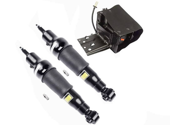 53400 1LA4A 53400 1LA4B For Nissan Armada 2017-2020 Infiniti QX56 QX80 2011-2017 Rear Air Suspension Shocks + Air Suspension Compressor Pump.