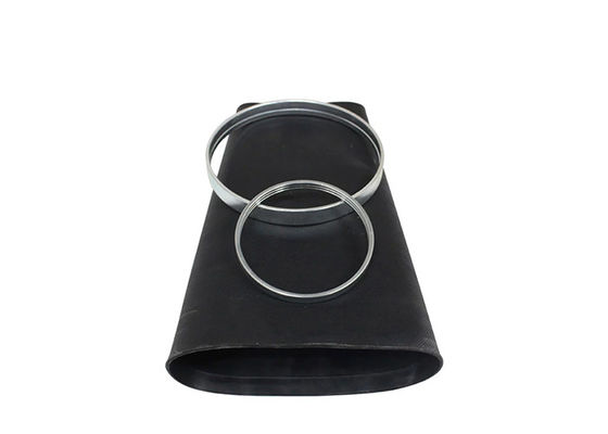 7L6616019D 7L6616020D Rear Air Suspension Repair Kit Rubber Bladder Balloon Metal Rings For Audi Q7