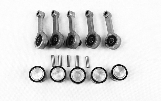 LR010375 LR023964 Land Rover Air Compressor Repair Kit Cylinder Piston Rod For Discovery 3&amp;4